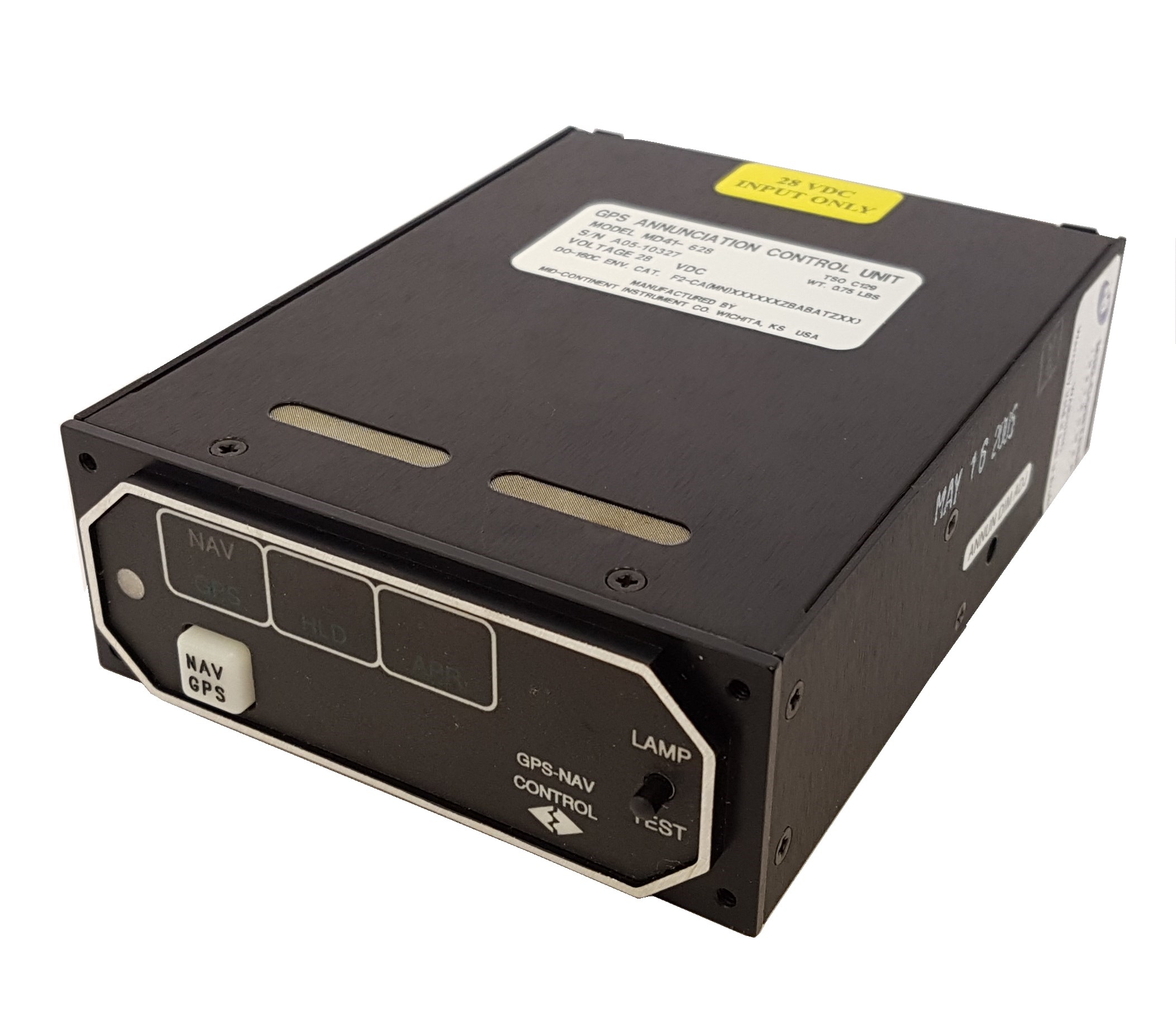 MD41-628 GPS ANNUCIATION CONTROL UNIT