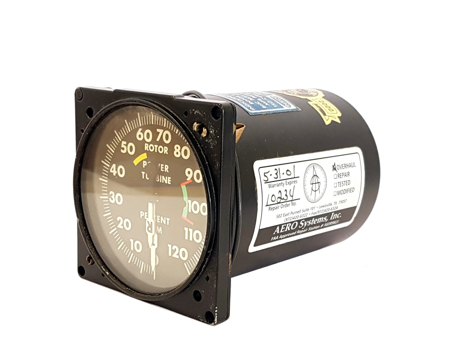 206-070-265-11  DUAL TECHOMETER